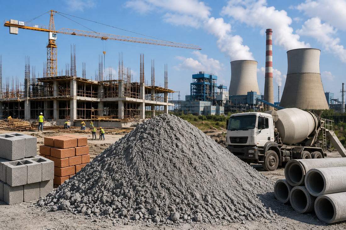 Fly Ash in Construction & Industry: Benefits, Applications, Properties and Sustainable Uses - Great Indian TechnoSoils Pvt. Ltd.