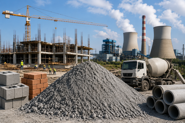 Fly Ash in Construction & Industry: Benefits, Applications, Properties and Sustainable Uses - Great Indian TechnoSoils Pvt. Ltd.